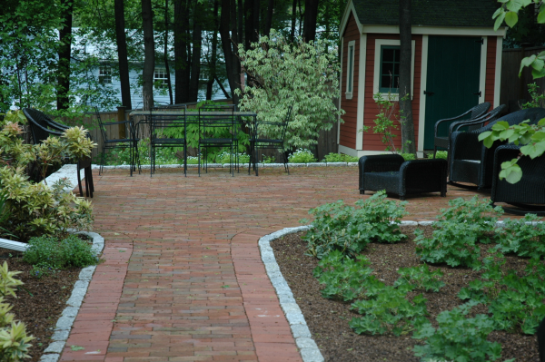 Winchester, Massachusetts landscape design- One year later