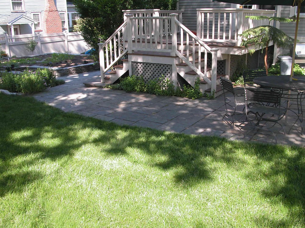 grass alternatives: how hardscape can reduce your lawn and increase your enjoyment