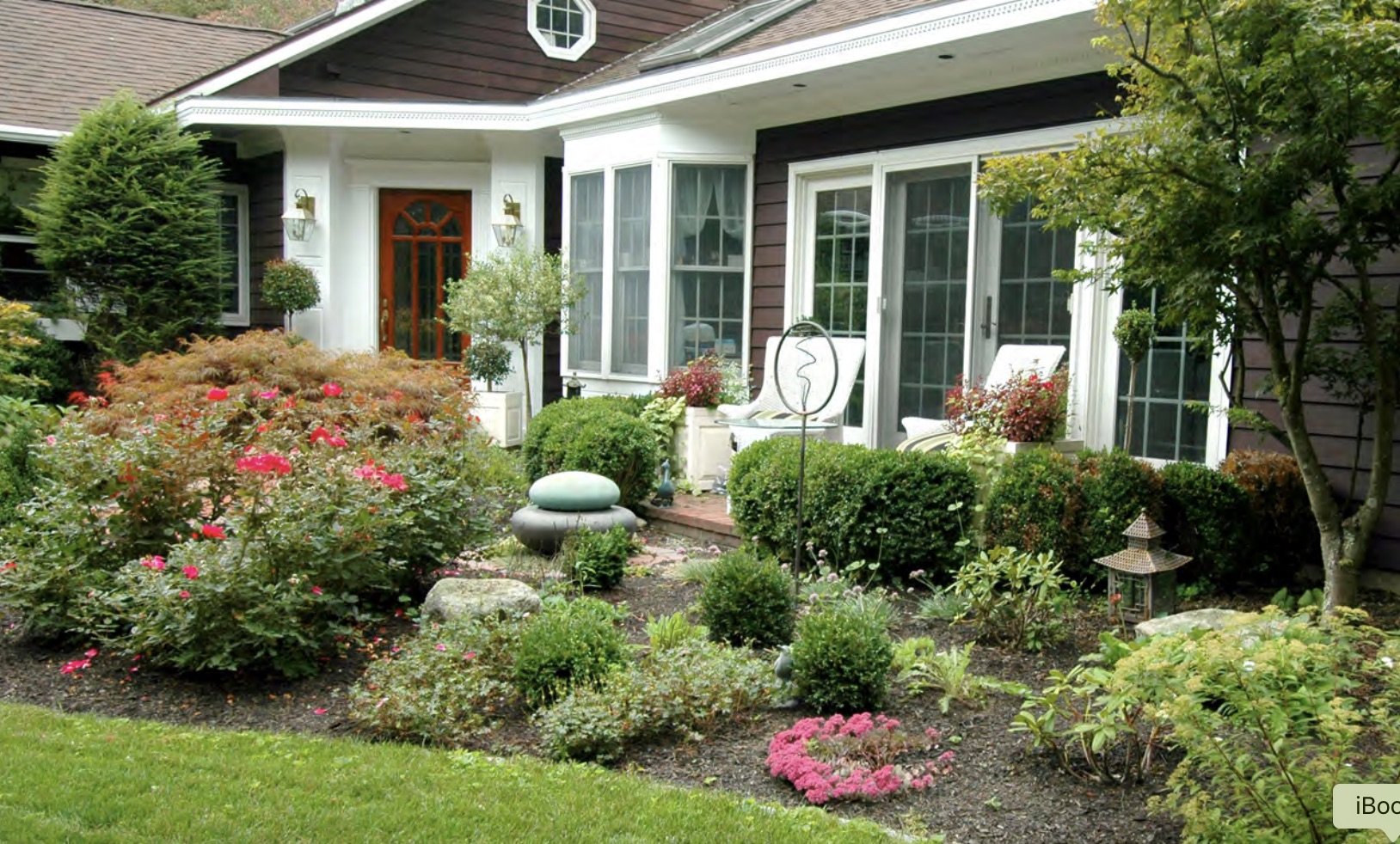 outdoor living space